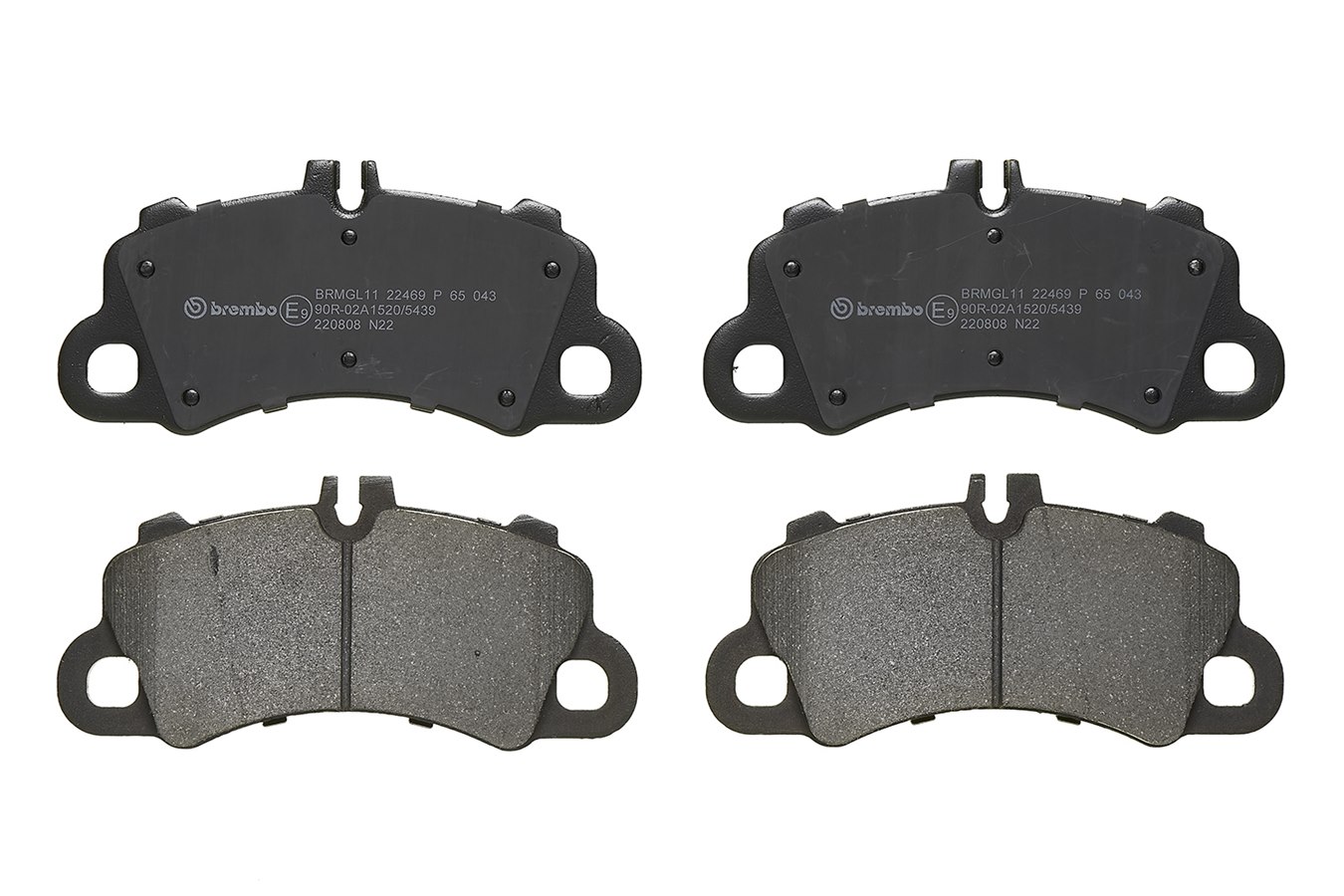 A.B.S. P 65 043 BREMBO Bremsbelagsatz, Scheibenbremse